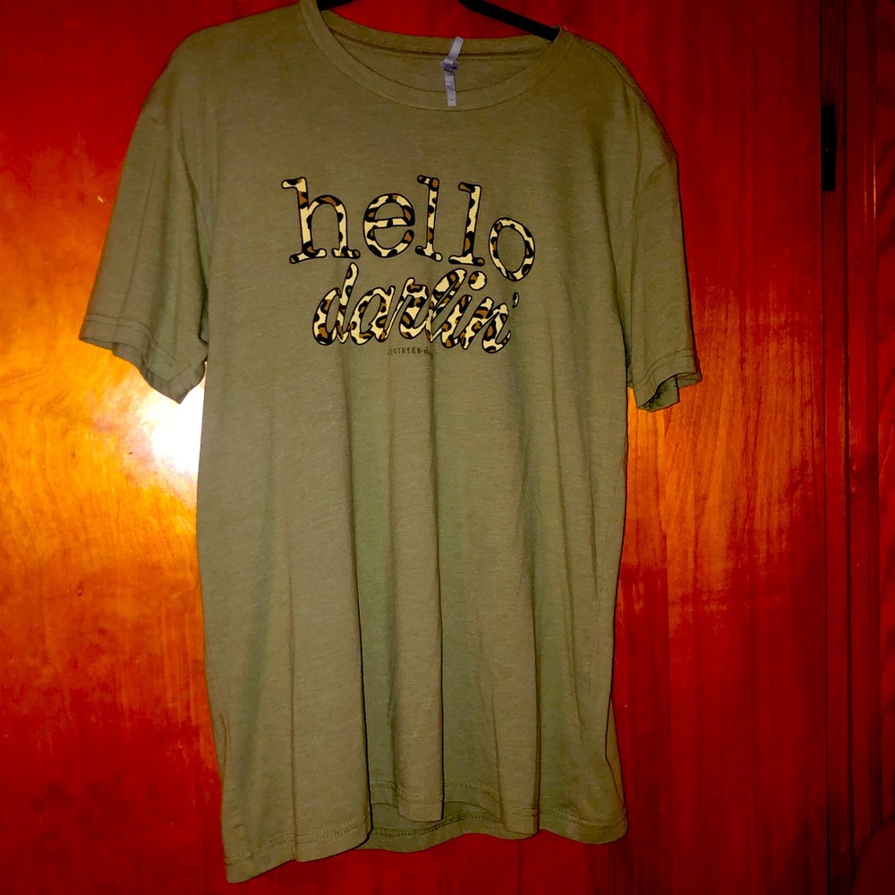 Grafic tee hello Darling